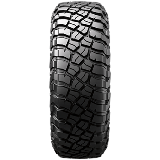 BFGoodrich Mud-Terrain T/A KM3 35x12.5R17LT off-road UTV tires with aggressive tread pattern and sidewall branding.