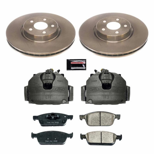 PowerStop OE brake calipers for Ford Transit Connect 2018-2022 front Autospecialty kit with calipers and hardware.
