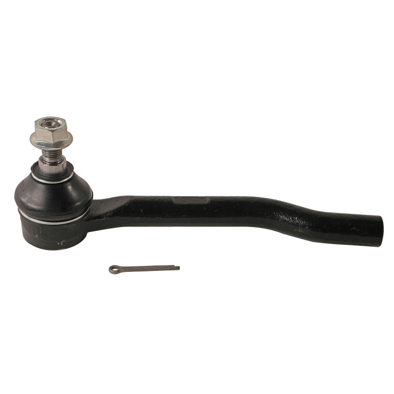 Moog front right outer tie rod for 2014-2022 Acura MDX, showing the metal rod with connecting ends for steering linkage.