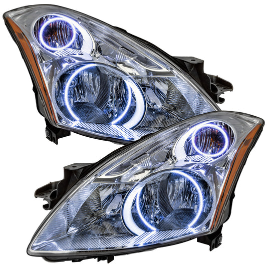 Oracle Nissan Altima 10-12 sedan white headlights with SMD HL design, featuring modern LED lighting and sleek styling.