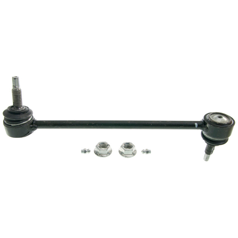 Moog front sway bar endlinks kit for Ford Taurus 1986-1995, showing metal components and bushings in the image.