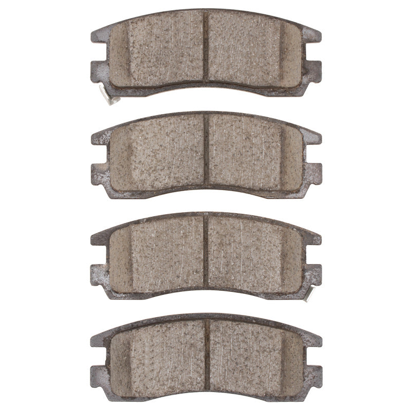 R1 Concepts OE brake pads for Buick Park Avenue 1994-2005 rear, designed for optimal stopping and durability.