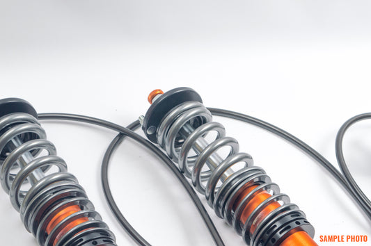 Moton Mercedes C63 AMG W205 2-Way Series coilovers suspension system with adjustable shocks and springs for enhanced performance