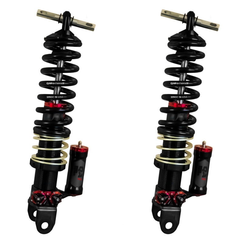 QA1 Pro-Coilover shock absorber for 97-13 Chevy Corvette rear suspension, 7-inch aluminum coilover with 700lb/in spring.