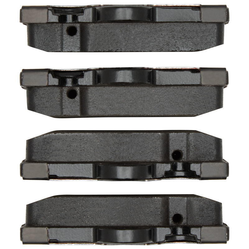 Mercedes-Benz CL55 AMG rear brake pads by R1 Concepts, OE quality, shown in this image.