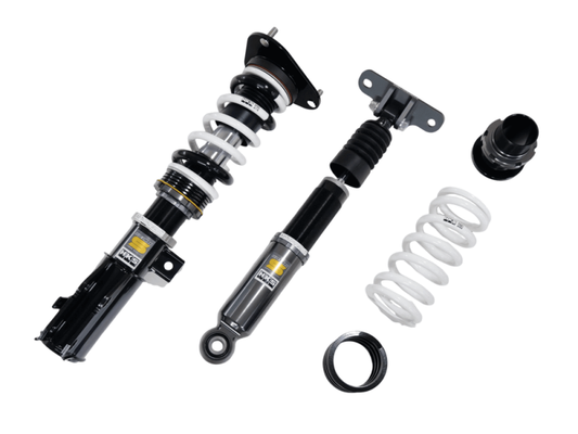 HKS Hipermax MAX S coilover kit for 2023+ Toyota GR Corolla GZEA14H, showing adjustable suspension components in the image.