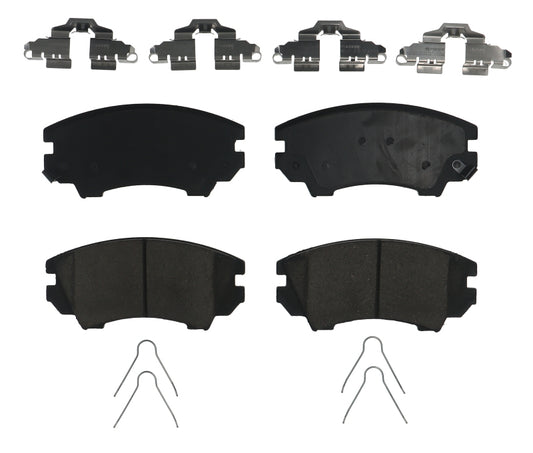 Baer Brakes performance claw brake pads for 2010-2015 Chevrolet Camaro, showing the black brake pad with detailed grip surfaces.
