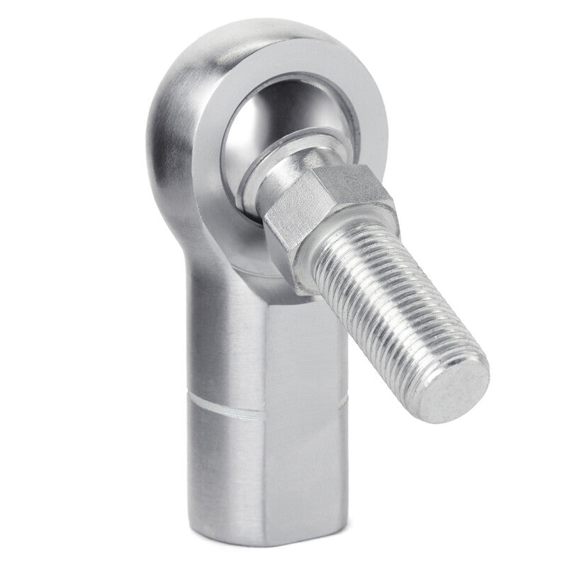 QA1 X Series Endura Rod End for tie rods, female right-hand, 12mm bore with M12x1.75 stud, alloy steel construction.