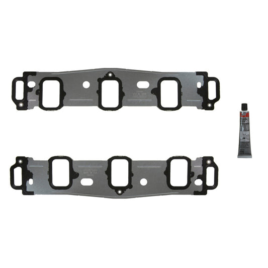 Fel-Pro Ford Ranger engine intake manifold gasket set showing multiple gaskets and sealing components on a plain background.