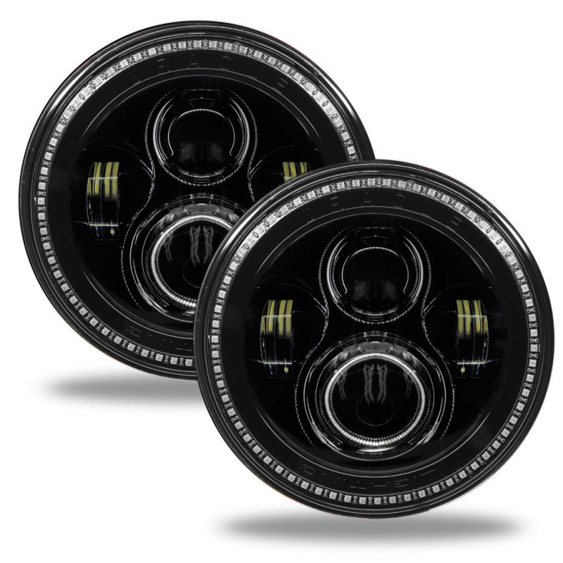 Oracle Jeep Wrangler JL/Gladiator JT 7in. High Powered LED Headlights (Pair) - Dynamic