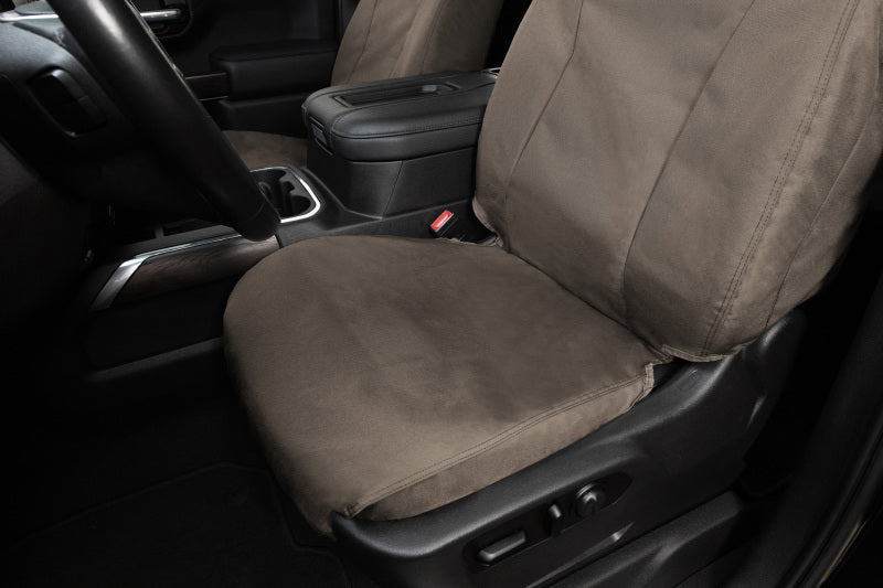 Covercraft waterproof second row seat covers for Lexus ES350 and ES300, custom-fit Endura material, shown on vehicle seats.