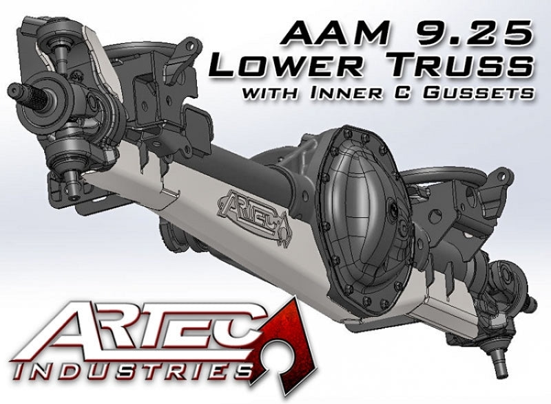 Artec Industries Ram 2500 2003-2023 AAM 9 1/4 lower truss with inner C gussets for reinforced axle upgrade