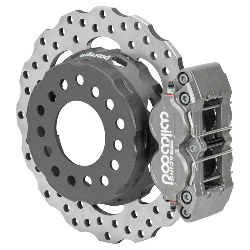 Wilwood Olds/Pont Dynapro SA Lug Drive Dynamic Single Rear Drag Brake Kit - 2.81 Offset