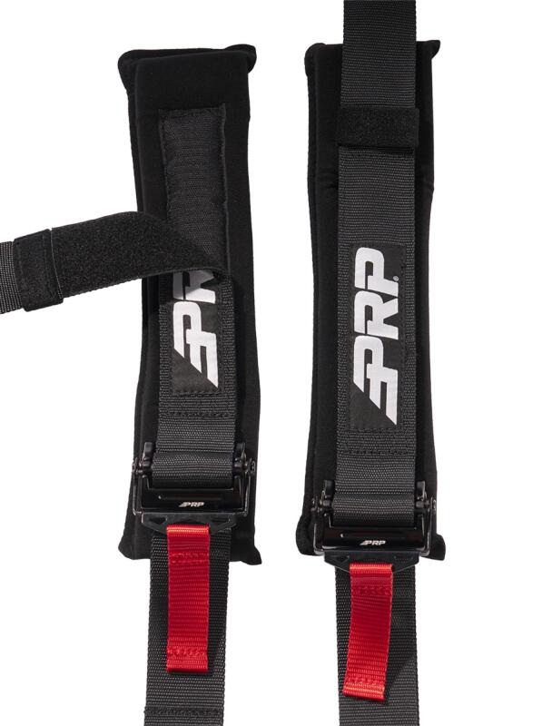 PRP Seats 5-point cam-lock harness with 2-inch shoulder and 3-inch lap belts, black SFI 16.1 seat belt harness