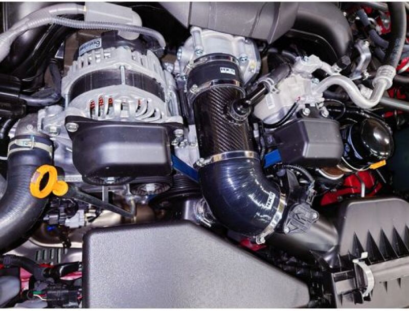 HKS carbon scoop and snorkel kit for ZN8/ZD8 models, lightweight racing cooling intake components.