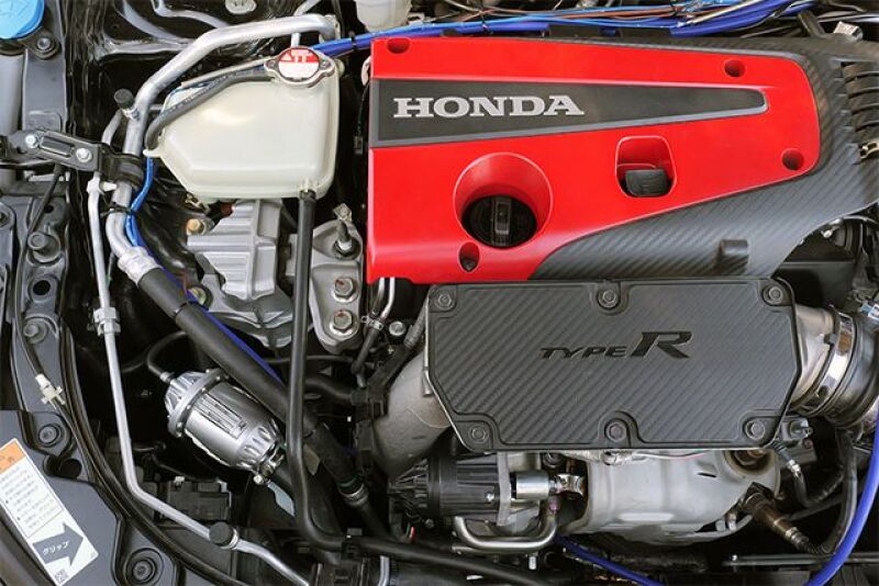 HKS Super SQV4 blow off valve return kit plus FL5 installed on a vehicle, showcasing the high-performance automotive component.