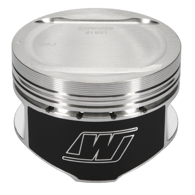 Wiseco forged Neon turbo piston set with 8.8:1 compression ratio, 1.236 inch diameter, and 88.0mm size for 4-cylinder engines