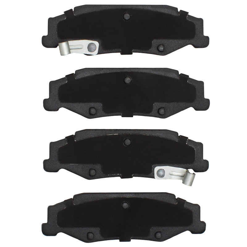 R1 Concepts ceramic rear brake pads for Cadillac XLR 1997-2013, OE style brake pads, designed for reliable braking performance