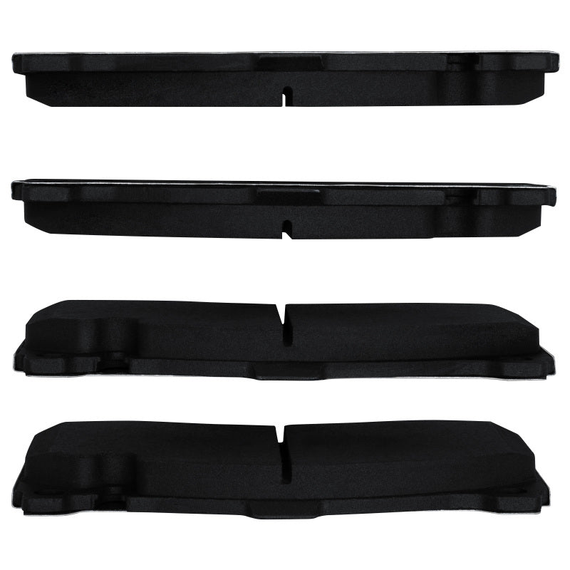 R1 Concepts OE front semi-metal brake pads for 2006-2013 Mini Countryman, showing the brake pad set with metal backing and friction surface.