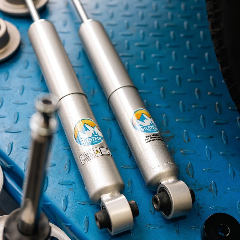 Bilstein B8 TerraSport lift kit for 2019-2021 Subaru Forester showing shock absorbers and struts with a 1.5-inch front and 1.6-inch rear lift