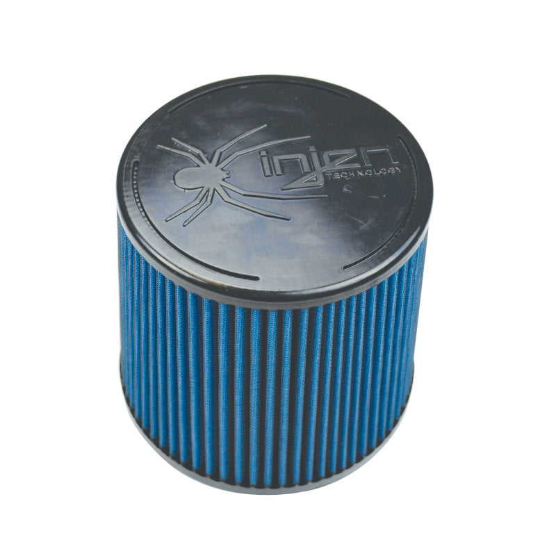 Injen NanoWeb dry air filter, 6-inch base, 8.5-inch height, 7-inch top diameter, engine drop-in air filter for improved airflow