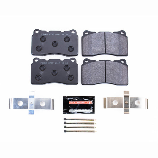 PowerStop racing brake pads for Dodge Viper 2015-2017, front or rear track day brake pads with high-performance design.
