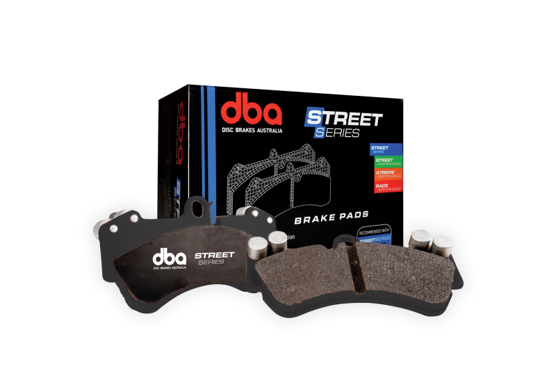 DBA 13-24 Scion FR-S front street series brake pads with OE design and 292mm front rotor for optimal stopping power.