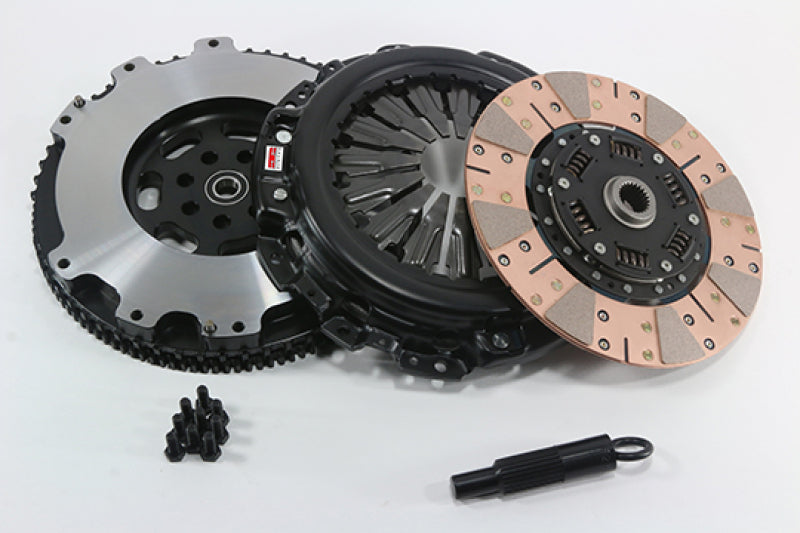 Competition Clutch Stage 3 ceramic clutch kit with flywheel for 2013-2015 Genesis 3.8L V6, includes segmented ceramic clutch and components.