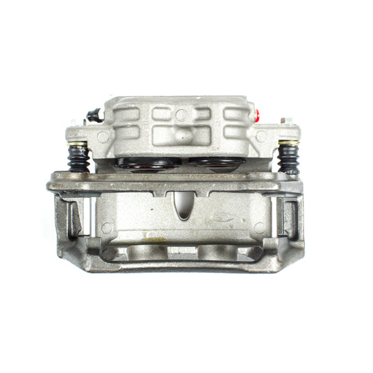 PowerStop OE front right autospecialty brake caliper with bracket for Ford Thunderbird 2002-2005, showing the caliper assembly.