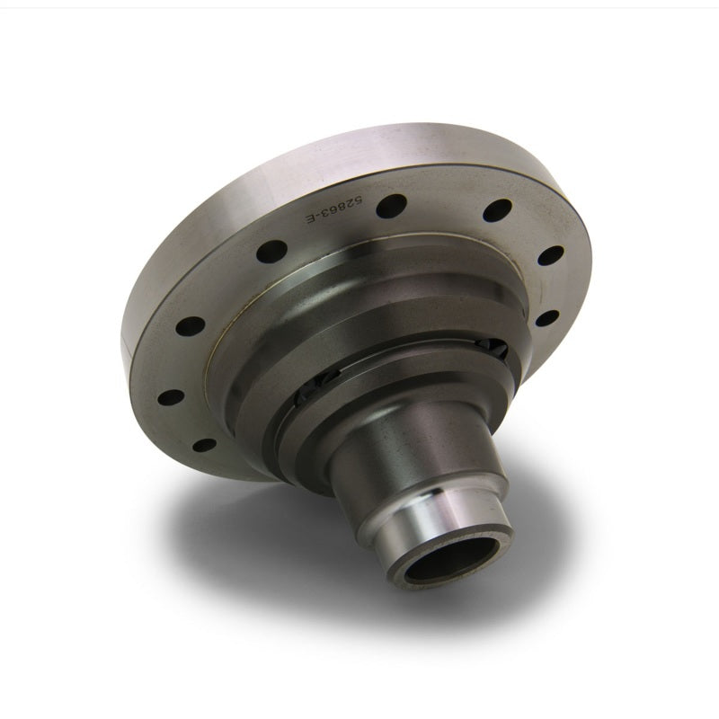 Eaton Detroit Truetrac differential for GM 10.5-inch 14-bolt axle with 30 spline and 4.10 ratio or lower, shown installed in vehicle axle housing.