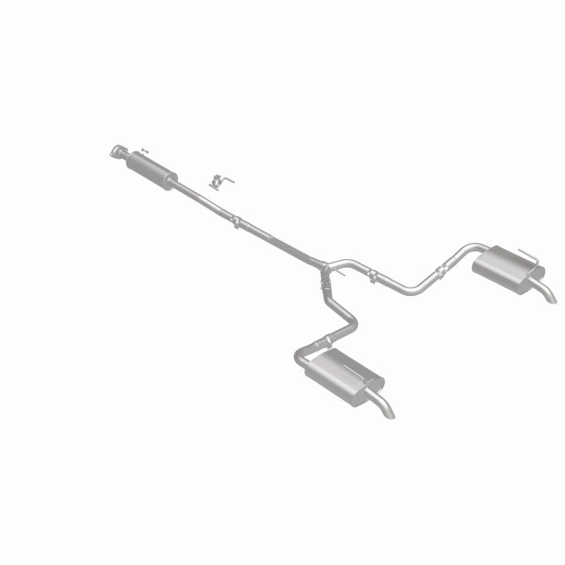 Magnaflow catback exhaust kit for Nissan Altima 2.5L 2019-2025, featuring stainless steel pipes and dual exhaust tips