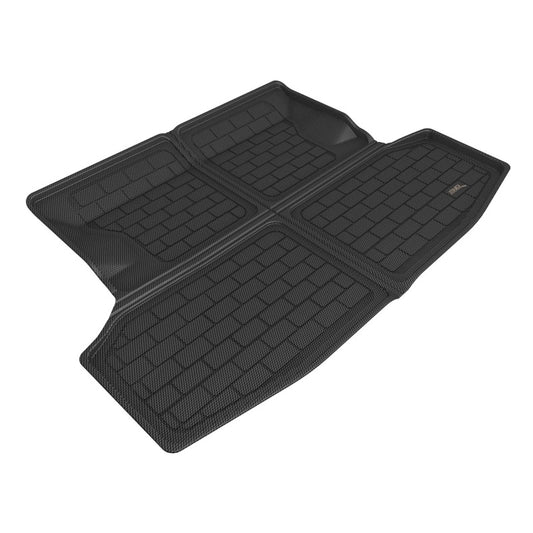 Black rubber cargo liner by 3D MAXpider for 2022-2023 Subaru WRX Kagu model, durable floor protection for vehicle cargo area.