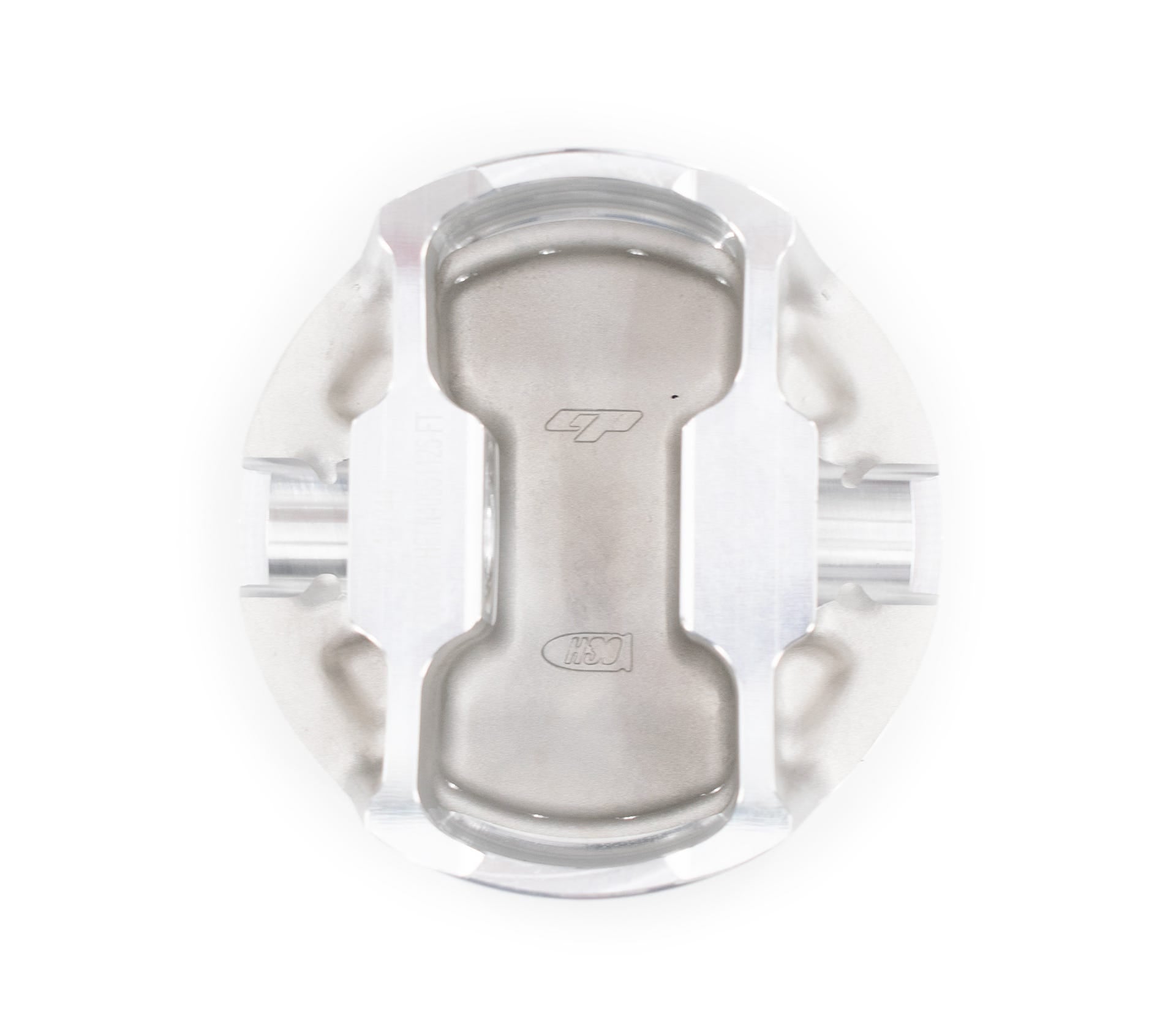 BTR CP PISTON & RING SET - GEN III HEMI - 4.090" BORE - 4.050" STROKE - 6.125" ROD - 3CC FLAT TOP - BTRCP-HEMI40901125-FT-8