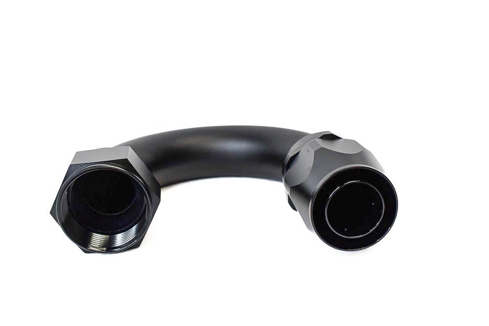 BTR AN FITTINGS - 180° - 20AN HOSE END - BLACK - HF-180-020