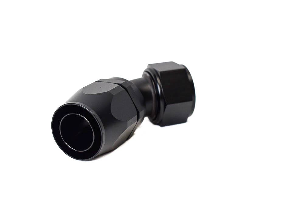 BTR AN FITTINGS - 45° - 20AN HOSE END - BLACK - HF-45-020