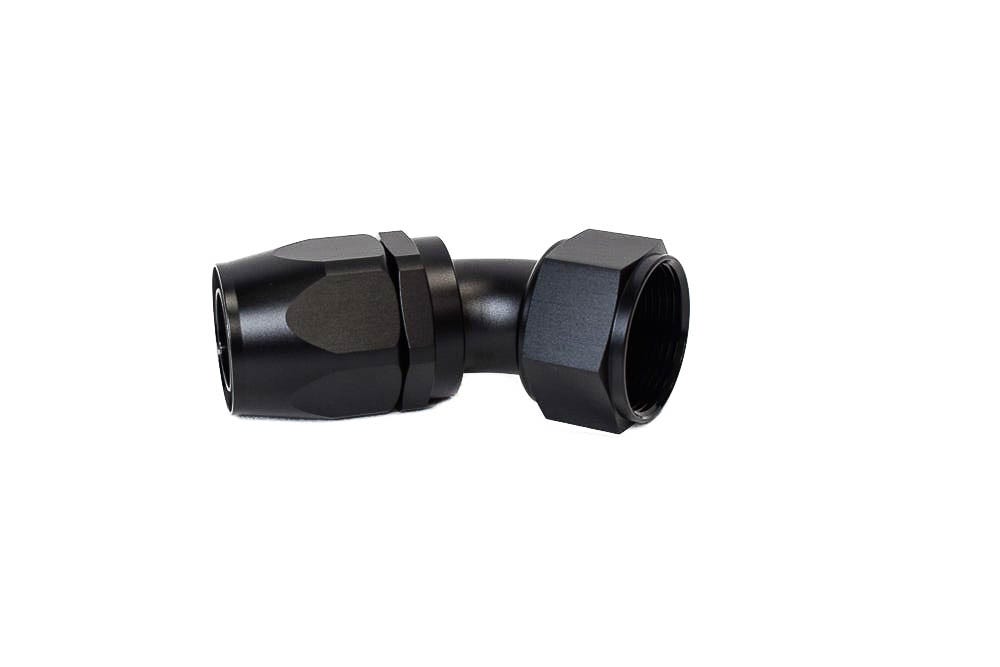 BTR AN FITTINGS - 45° - 20AN HOSE END - BLACK - HF-45-020