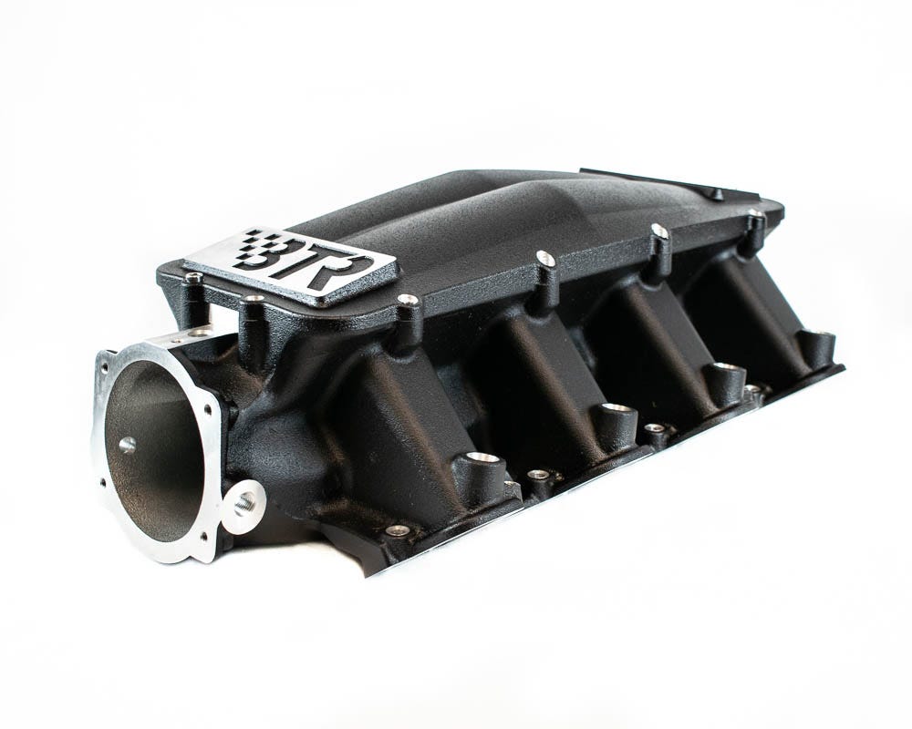 BTR EQUALIZER 3 INTAKE MANIFOLD - SQUARE PORT - BLACK POWDER COAT - IMA-03-BLK