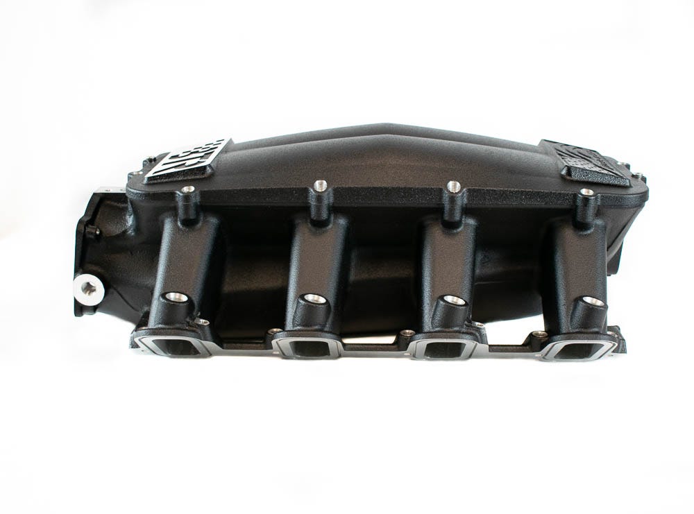 BTR EQUALIZER 3 INTAKE MANIFOLD - SQUARE PORT - BLACK POWDER COAT - IMA-03-BLK