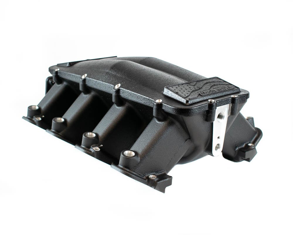 BTR EQUALIZER 3 INTAKE MANIFOLD - SQUARE PORT - BLACK POWDER COAT - IMA-03-BLK