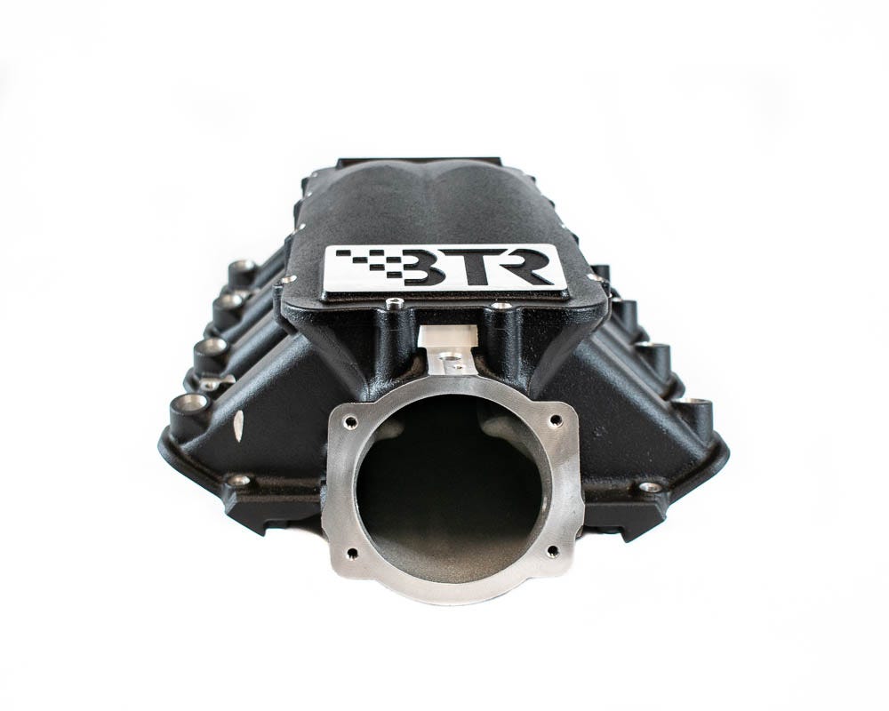 BTR EQUALIZER 3 INTAKE MANIFOLD - SQUARE PORT - BLACK POWDER COAT - IMA-03-BLK