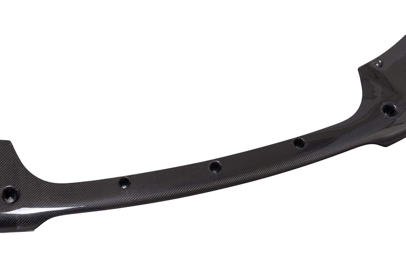 2017-2021 Jeep SRT8 Trackhawk 3 Piece CARBON FIBER Front Splitter Lip Ground Effects