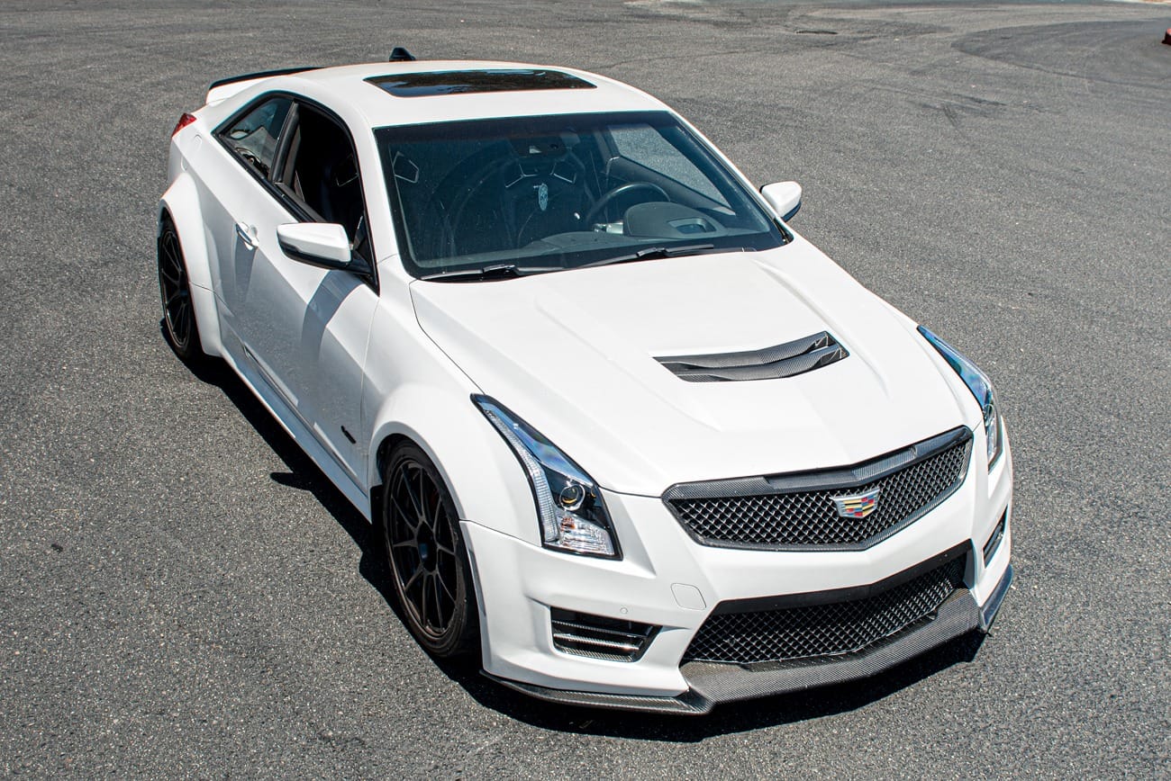 2016-2019 Cadillac ATS-V | CARBON FIBER Front Bumper Bezel Insert Vents