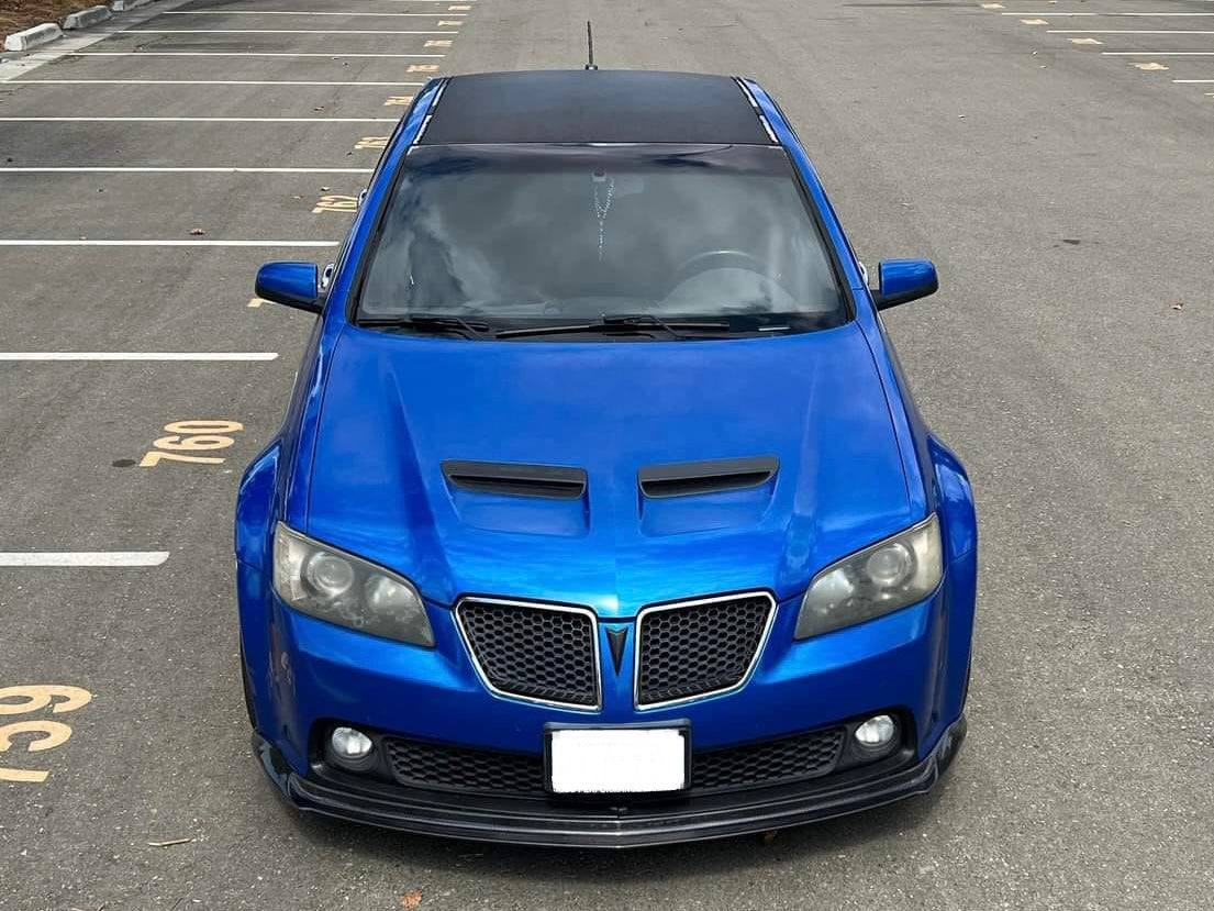 2008-2009 Pontiac G8 | SDP Performance CARBON FIBER Front Splitter / Lip Ground Effects