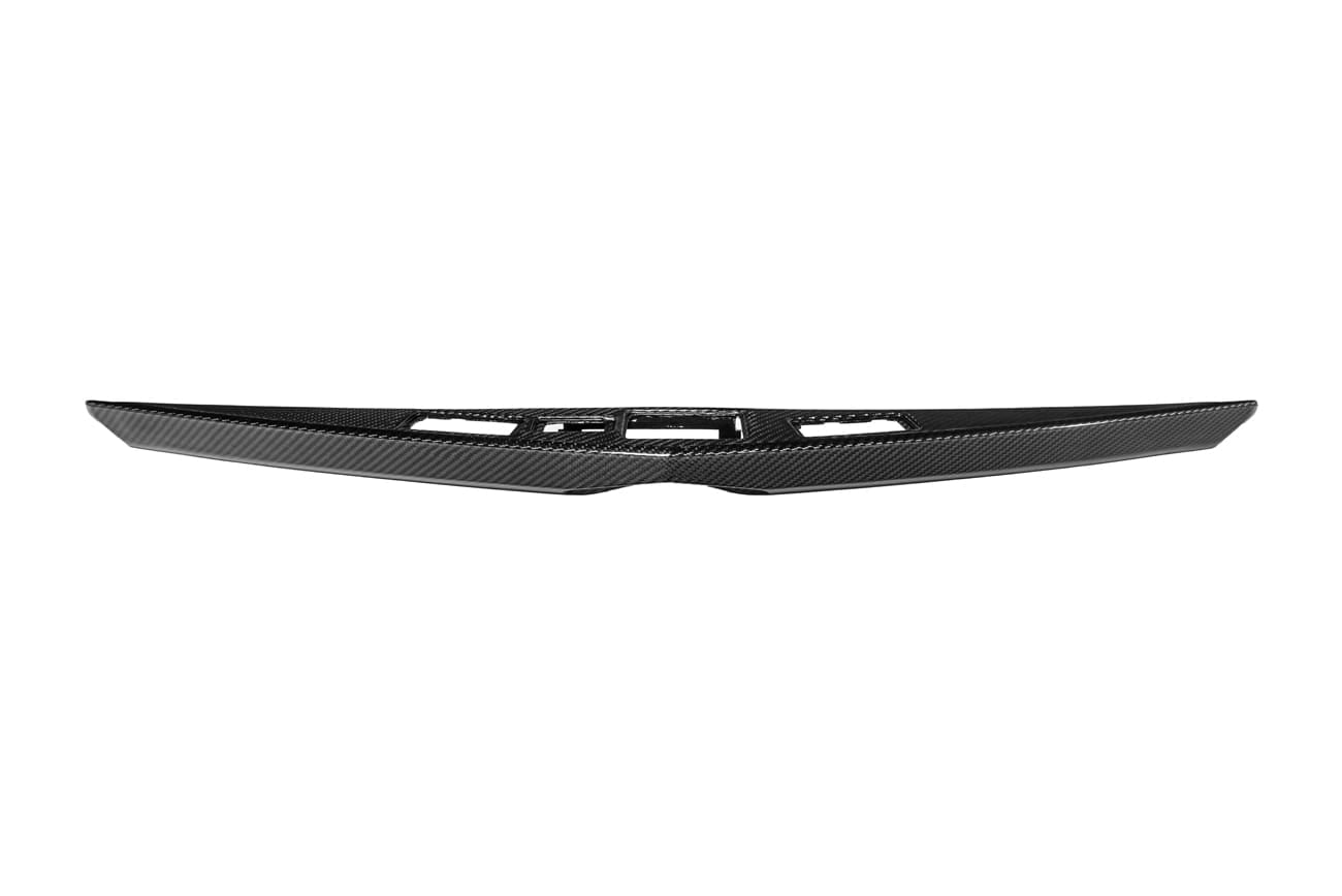 2016-19 CADILLAC CTS-V V3 CARBON FIBER REAR TRUNK DECKLID CENTER APPLIQUE TRUNK INSERT