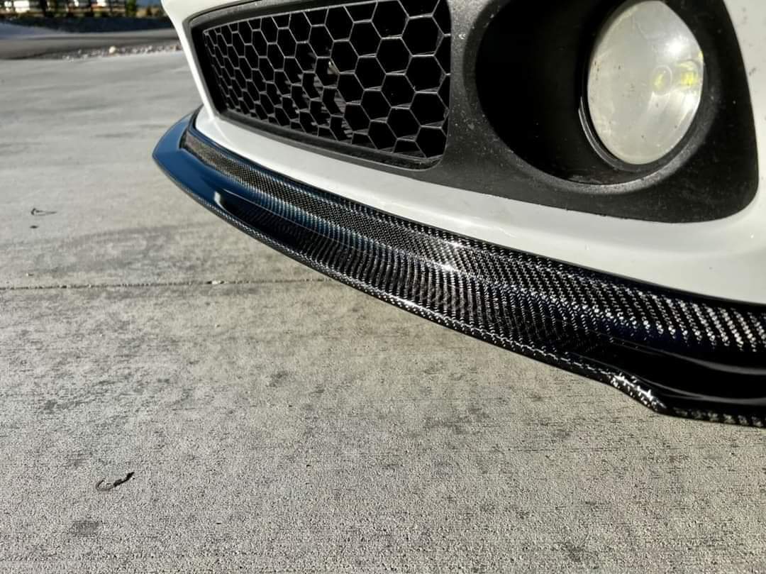 2008-09 PONTIAC G8 CARBON FIBER FRONT SPLITTER & SIDE SKIRTS GROUND EFFECTS