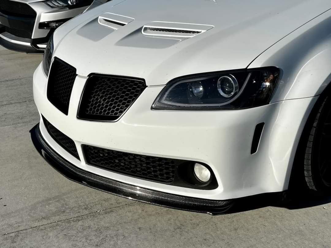 2008-2009 Pontiac G8 | SDP Performance CARBON FIBER Front Splitter / Lip Ground Effects
