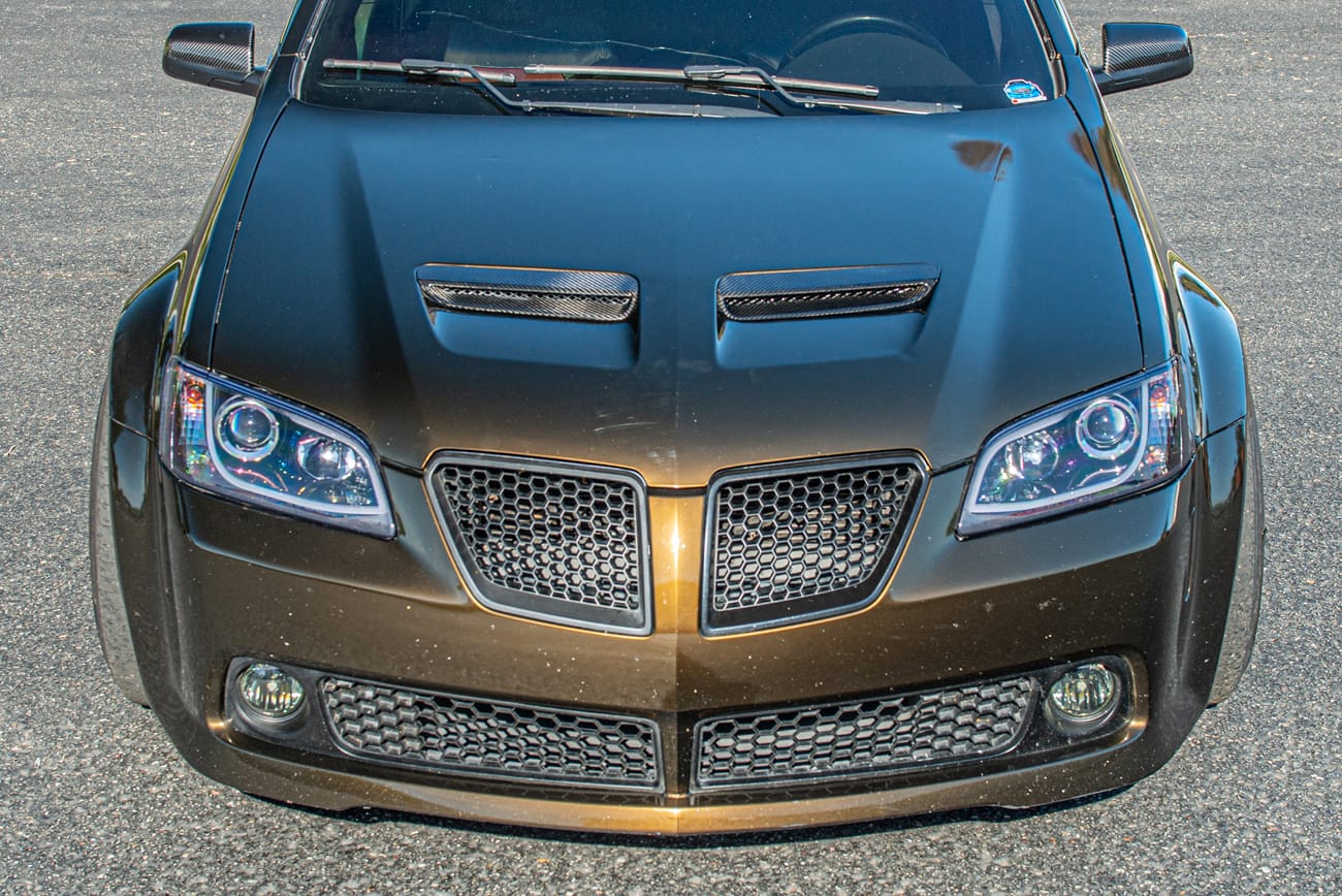 2008-2009 Pontiac G8 | SDP Performance CARBON FIBER Hood Vents / Hood Scoop