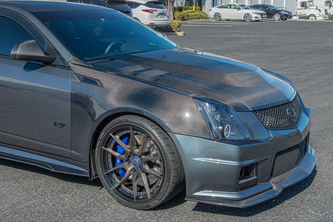 2009-2015 Cadillac CTS-V V2 | Carbon Fiber Fenders