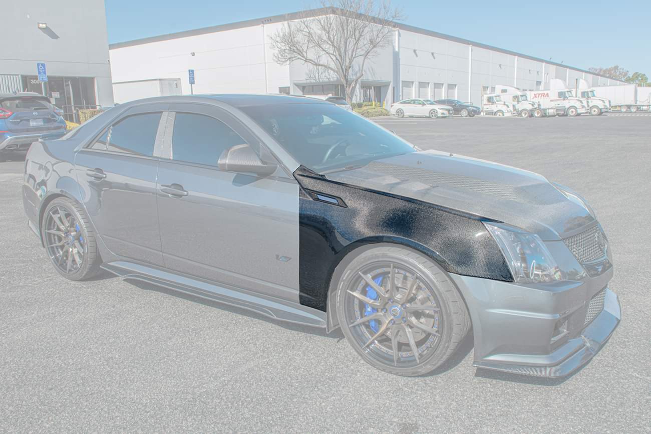2009-2015 Cadillac CTS-V V2 | Carbon Fiber Fenders