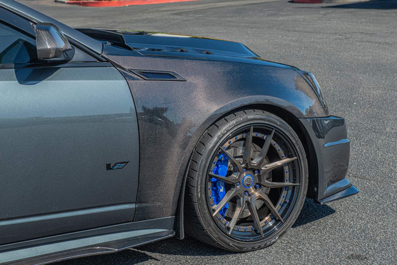 2009-2015 Cadillac CTS-V V2 | Carbon Fiber Fenders